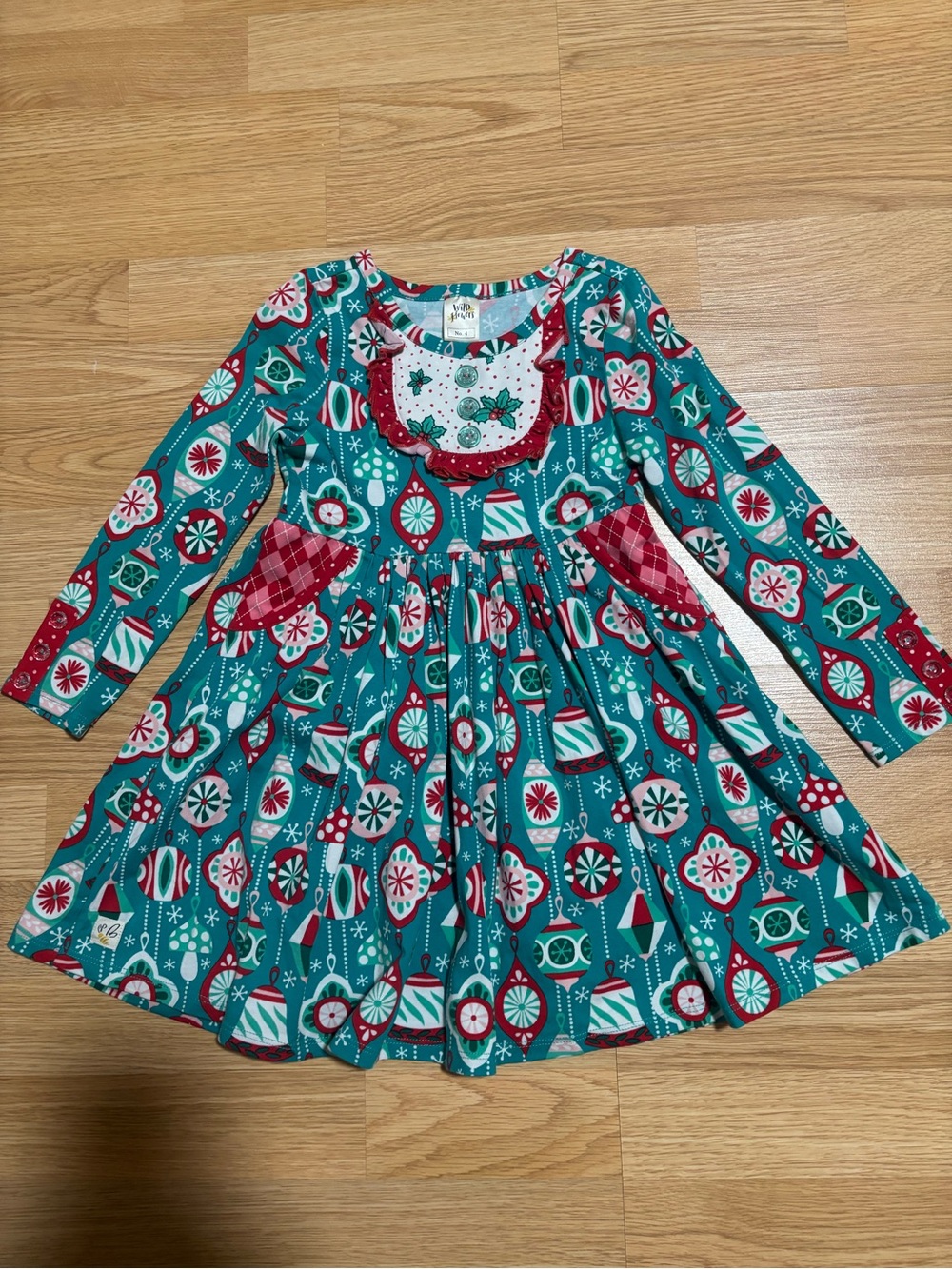 “Wildflower” dress size 4 in excellent condition